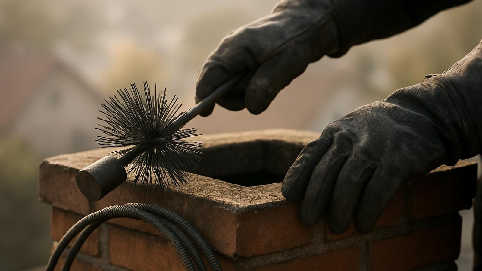 Local chimney sweep & inspection for Akron homes
